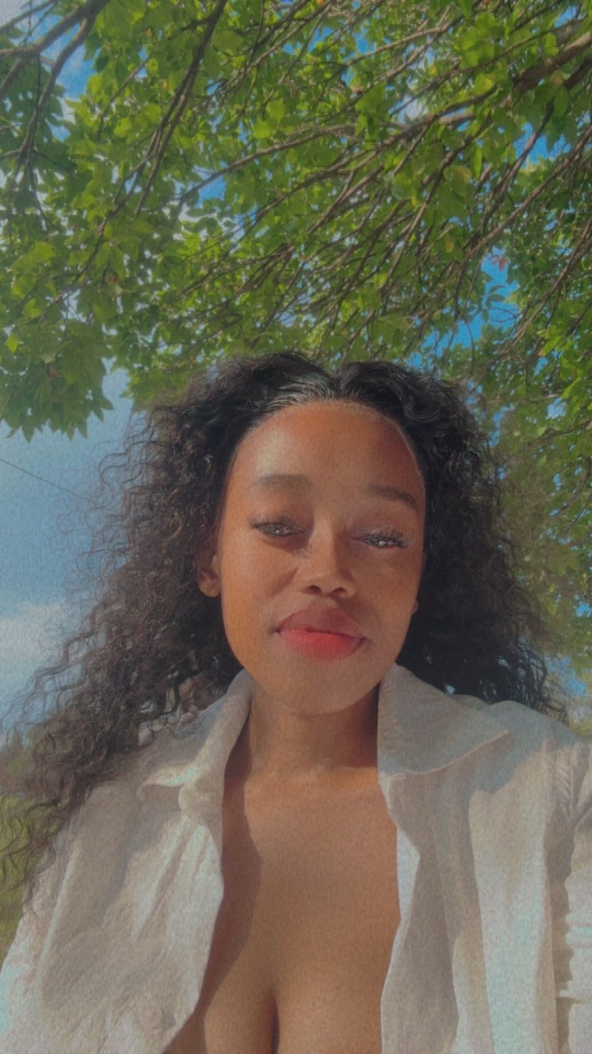Natural curly hair